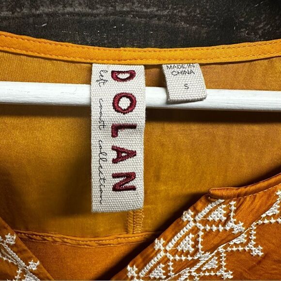 Anthropologie Dolan Embroidered Peasant Blouse Size small - Picture 3 of 7